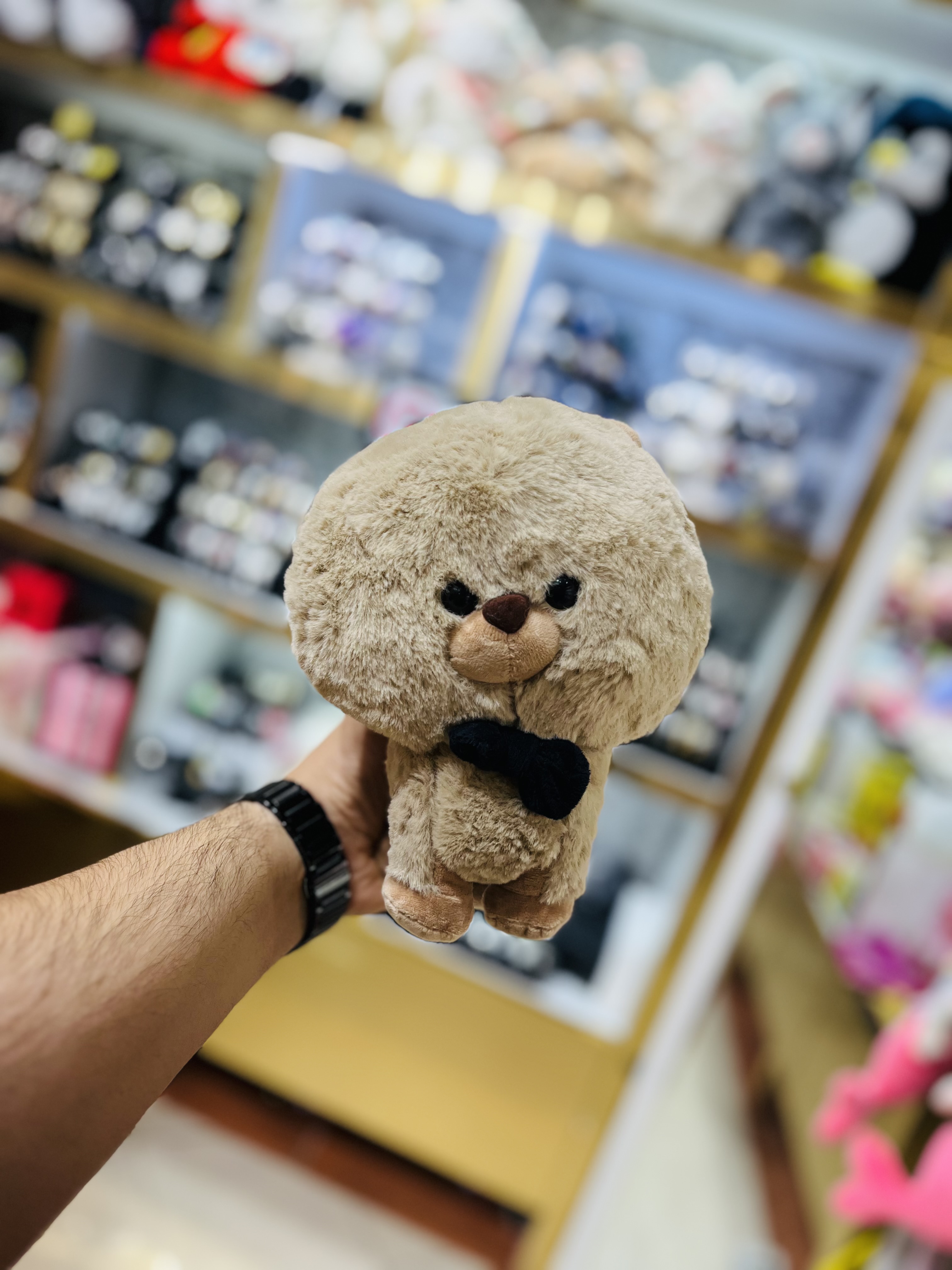 عروسک وارداتی مدل سگ پامرین ۳۰ سانت